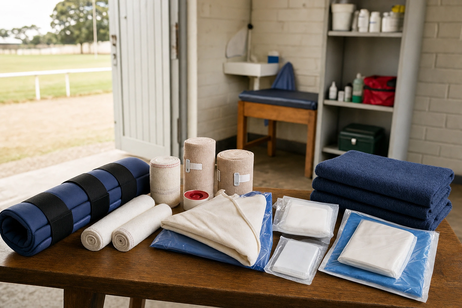 First Aid Principles for Fractures and Sprains